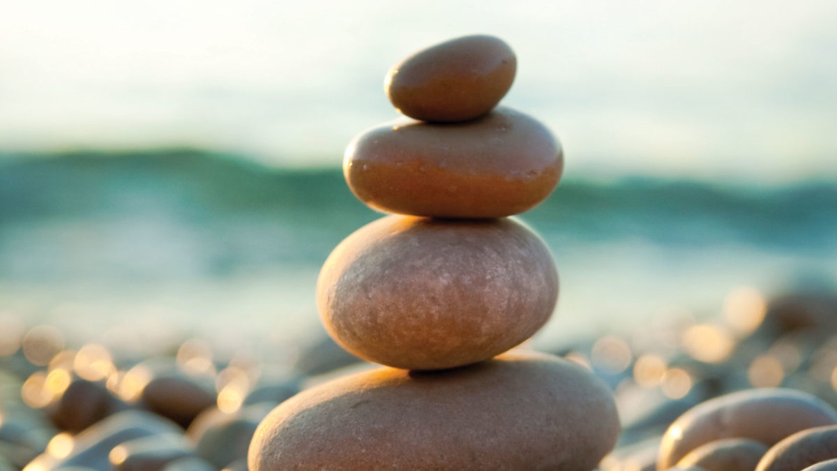 Stacked stones