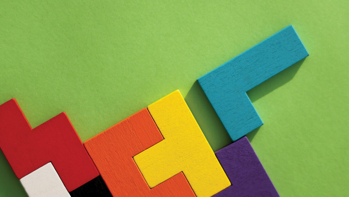 Wooden Geometric Shapes, Toy Blocks