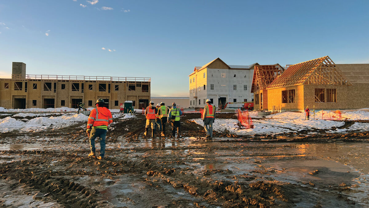Willoughby Corner (Lafayette, Colorado) is Boulder County Housing Authority’s multiphase affordable housing project. The project has benefited from state and local tax exemptions due to Boulder County Housing Authority’s ownership interest and will include about 400 housing units at full build-out. (Photo courtesy of Molly Chiang.)