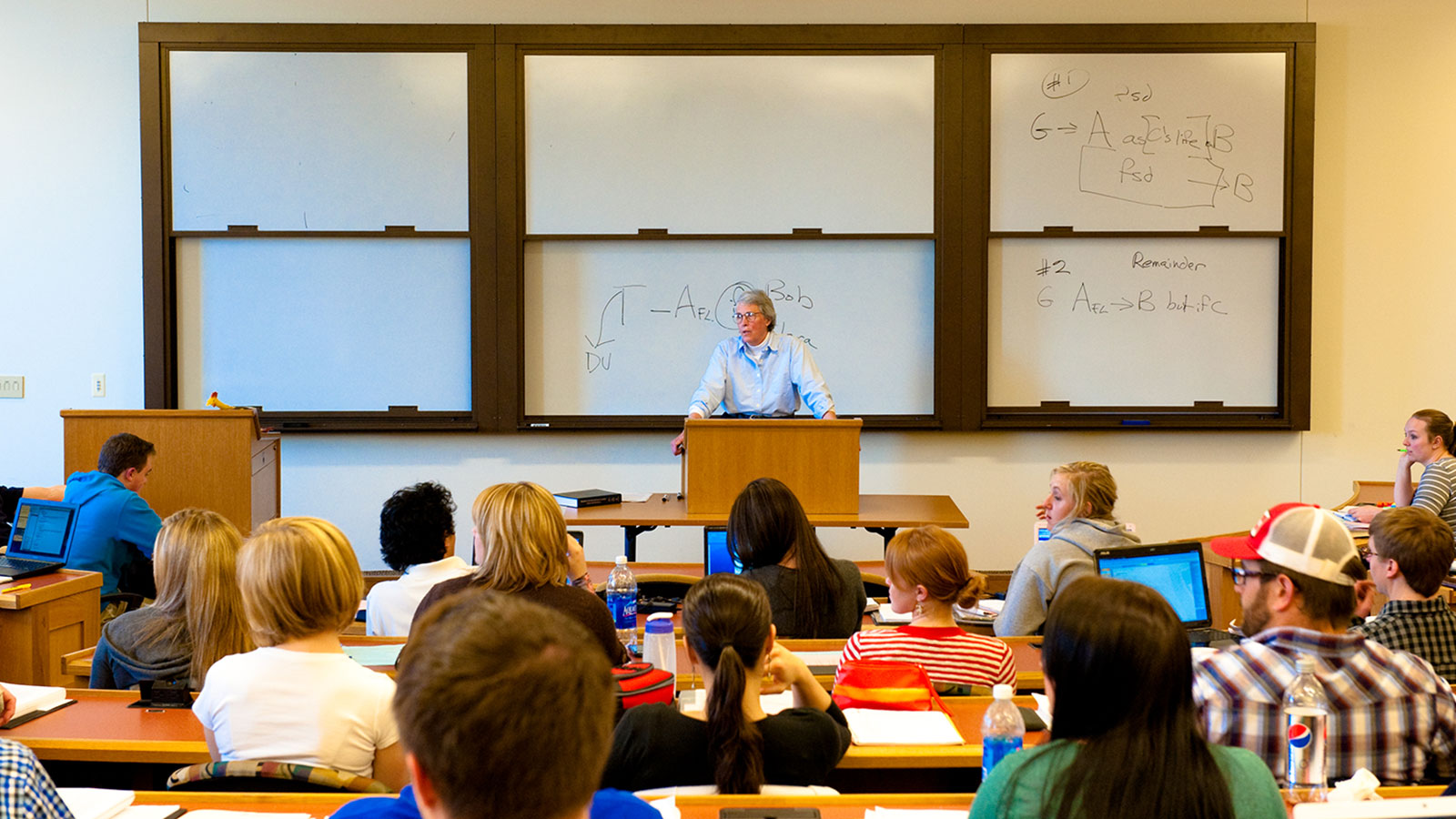 Professor Marsh attempting to teach the fundamentals of future interests.