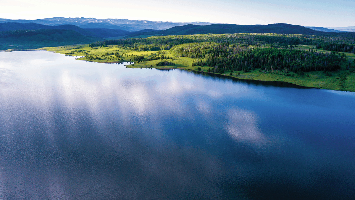 Morning Over Steamboat Lake