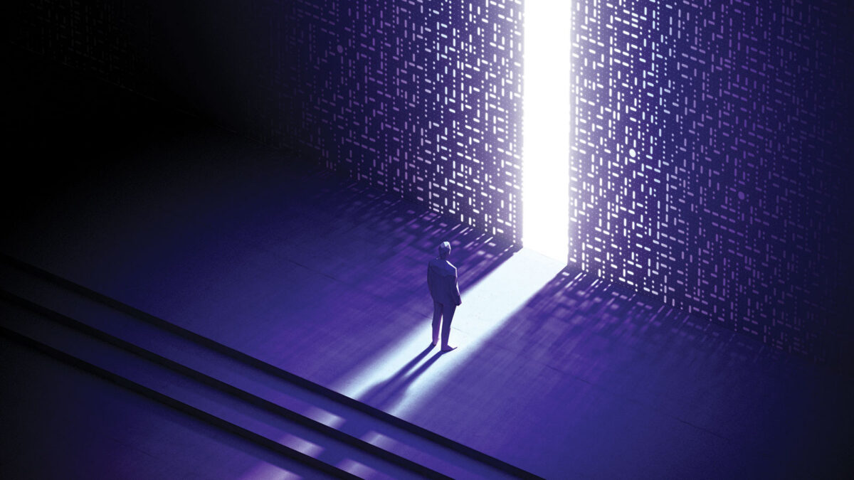 Welcome To The Digital World Concept
