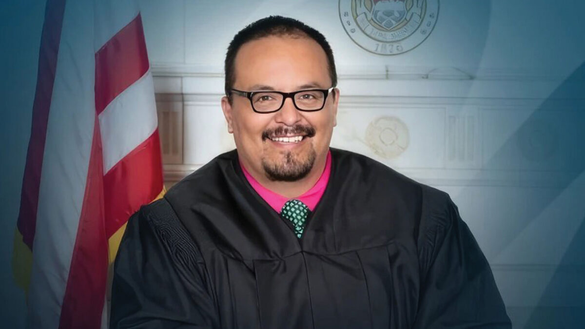 Judge Vincente Vigil, District Court Judge, 19th Judicial District